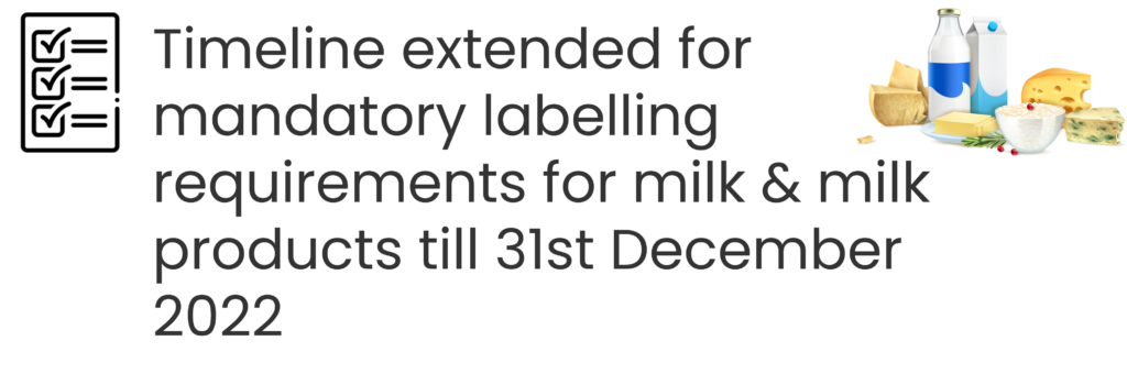 mandatory compliance with labelling norms